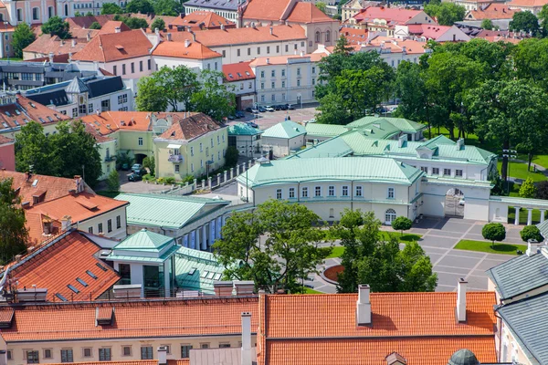 立陶宛总统房子的全景视图 — 图库照片