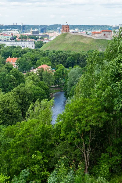Panoramę Wilna — Zdjęcie stockowe