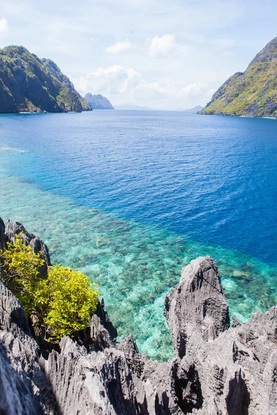 Kayalıklı deniz kıyısı — Stok fotoğraf