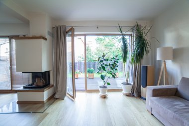 modern ev içinde