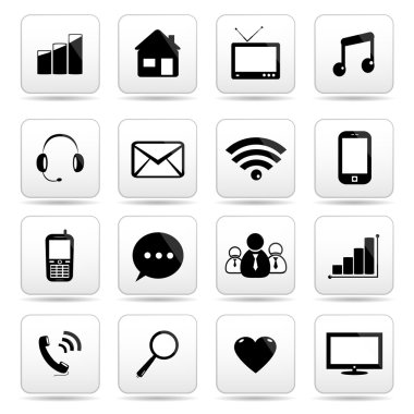 Web ve İnternet Simgeleri Ayarlandı