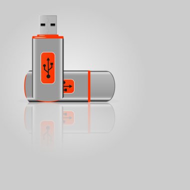 USB Flash sürücü simgesi
