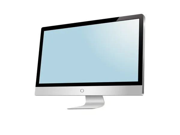 Moderner LCD-Monitor. — Stockvektor
