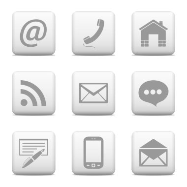 ilgili kişi web düğmeleri ayarlamak, e-posta kutsal kişilerin resmi