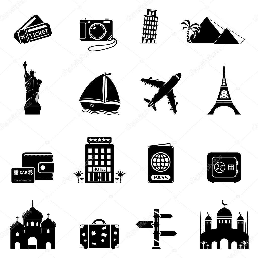 Travel and Landmarks icons