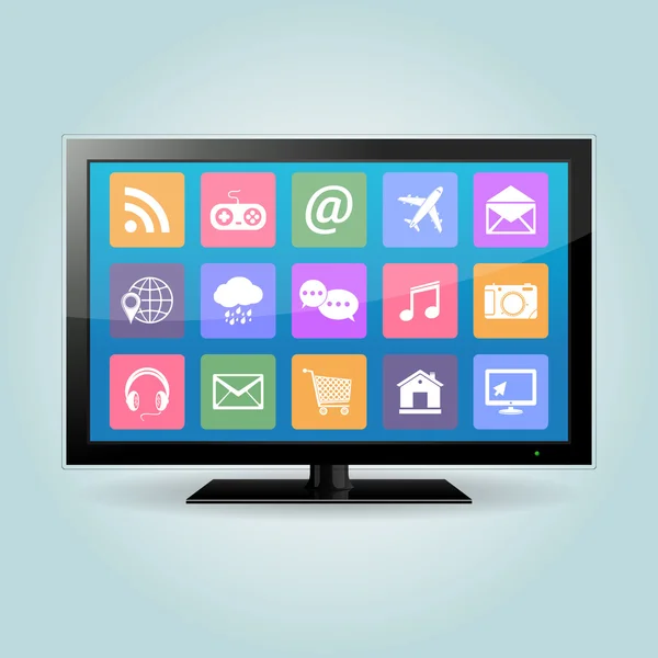 Smart TV —  Vetores de Stock