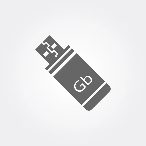 Flash drive icon — Stock Vector