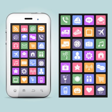 apps ile Smartphone