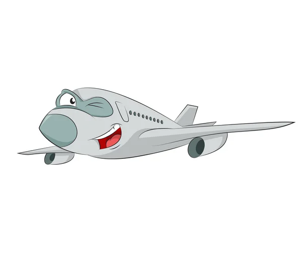 Samolot kreskówka — Wektor stockowy