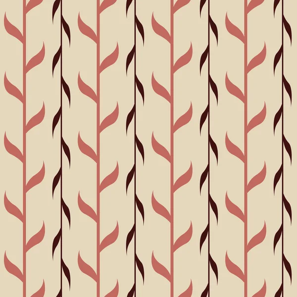 Seamless pattern with branches — Stock Vector