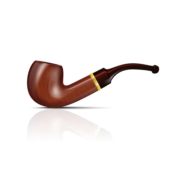 Tobacco pipe — Stock Vector