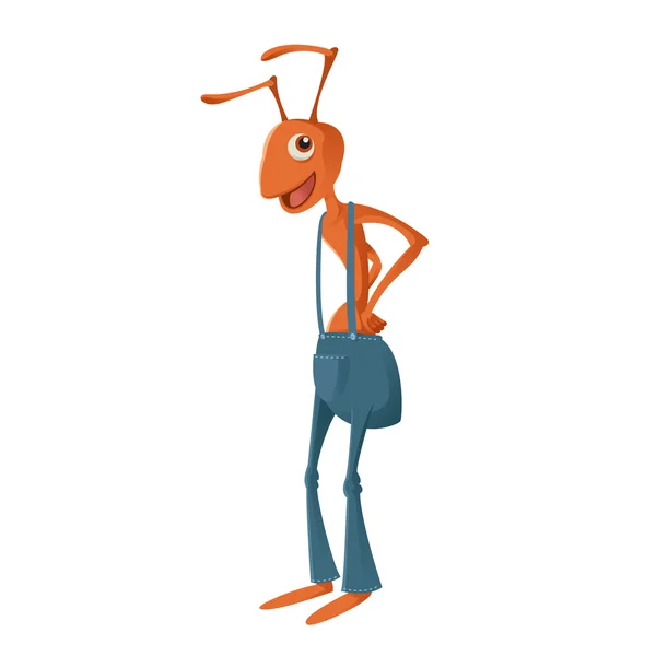 Constructeur de fourmis — Image vectorielle