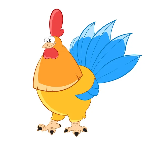 Poulet doré — Image vectorielle