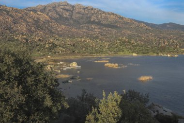 Fotoğraf Bafa Gölü 'nde çekildi.