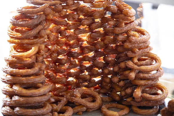 Desserts Beignets Turcs Traditionnels Dessert Adana — Photo