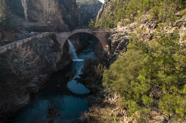 Clandras Bridge Som Ligger Inom Gränserna För Uak Provinsen Byggdes — Stockfoto