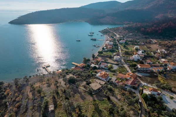 Cokertme Village One Most Beautiful Bays Southern Aegean Region Milas — Fotografia de Stock
