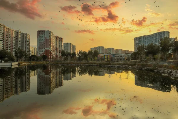 Distrito Mavisehir Karsiyaka Ciudad Izmir —  Fotos de Stock