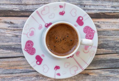 Anadolu Geleneksel Sıcak ve Lezzetli Türk Kahvesi