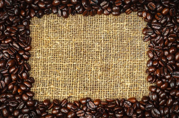 Kaffeerahmen — Stockfoto