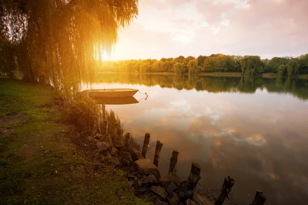 Automne au lac — Photo