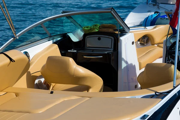 Luxury boats inside — Stock Photo, Image