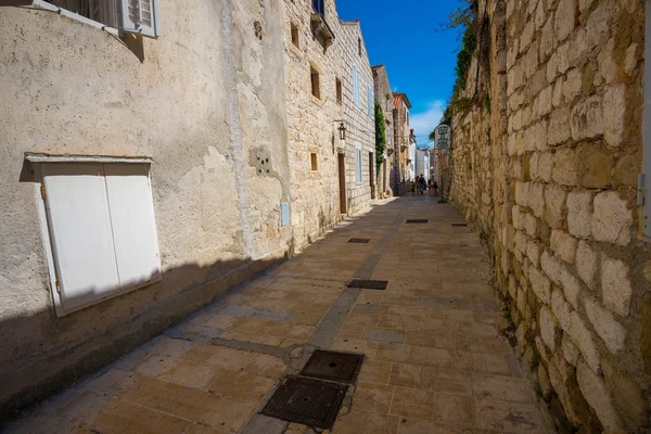 Croatia , Rab City narrow streets — Stock Photo, Image