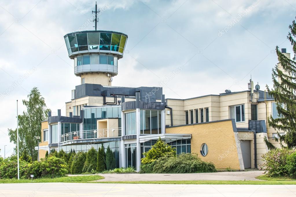 Modern small airport