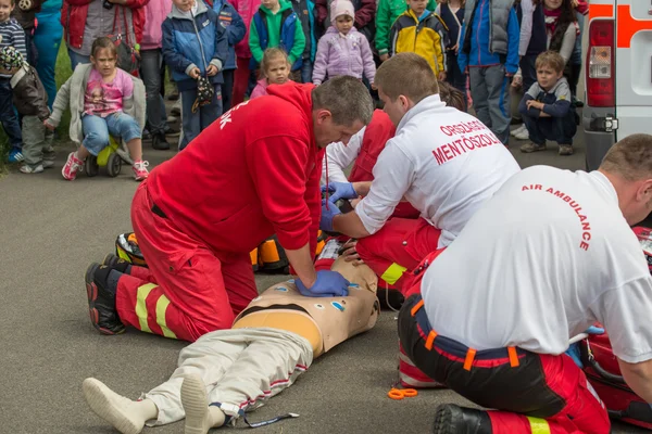 Air Ambulance presentation day — Stock Photo, Image