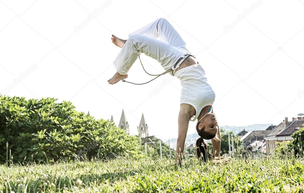 Capoeira woman
