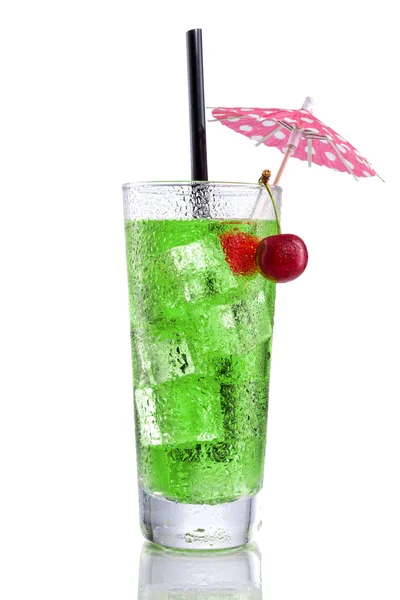 X rochas Cocktail com cereja — Fotografia de Stock