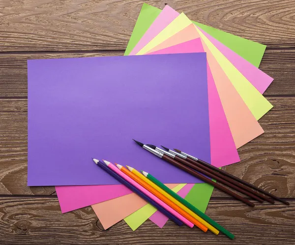 Papelería escolar — Foto de Stock