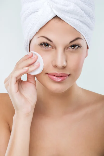 Woman with perfect skin — Stock Photo, Image