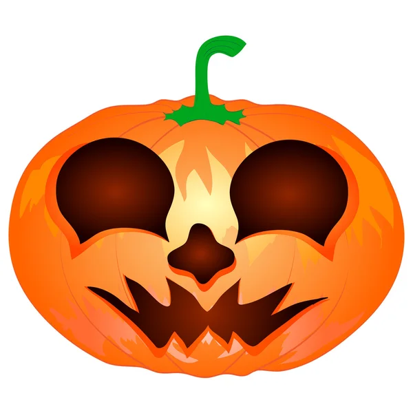 Citrouille d'Halloween — Image vectorielle