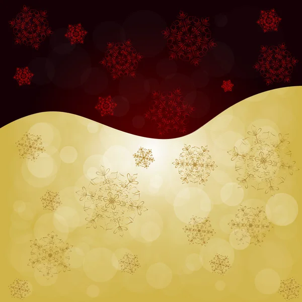 Christmas Background with snowflakes. — Stock Vector