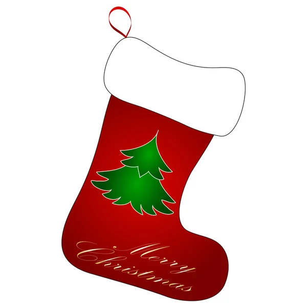 Christmas socks — Stock Vector