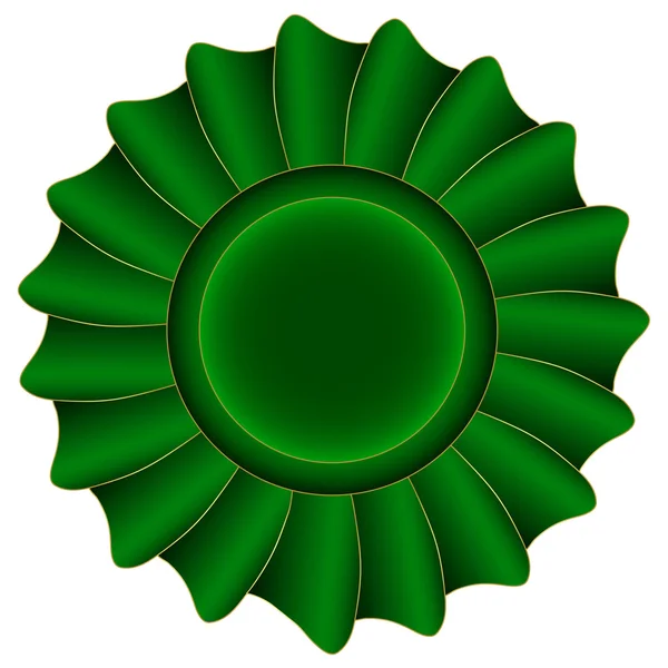 Label vert — Image vectorielle