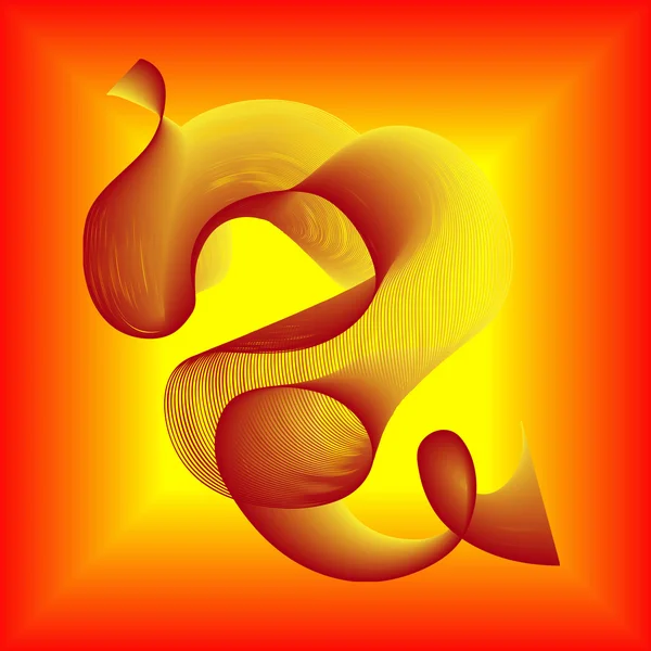 Färg abstrakt spiral — Stock vektor