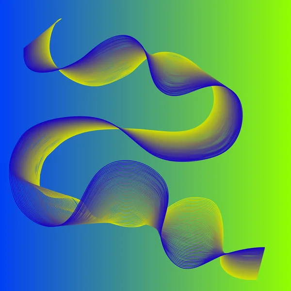 Barva abstraktní spirály — Stockový vektor
