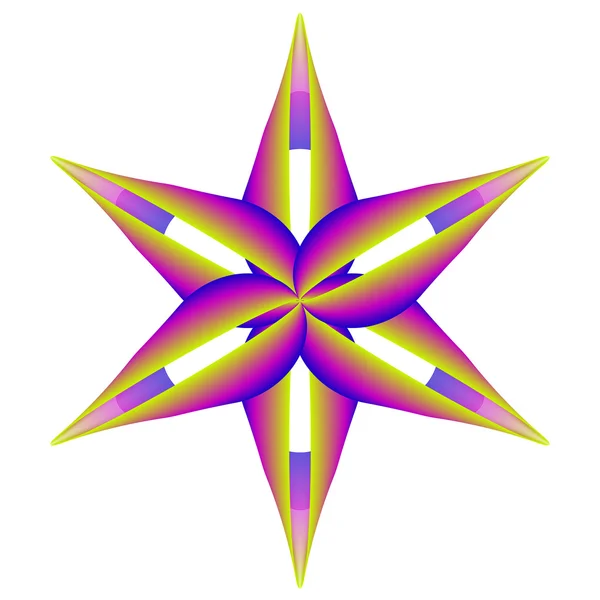 Abstrakt star — Stock vektor