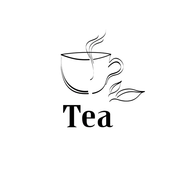Tazza di tè — Vettoriale Stock