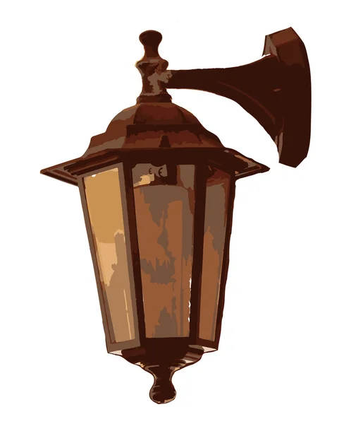 Красивый фонарь — стоковый вектор