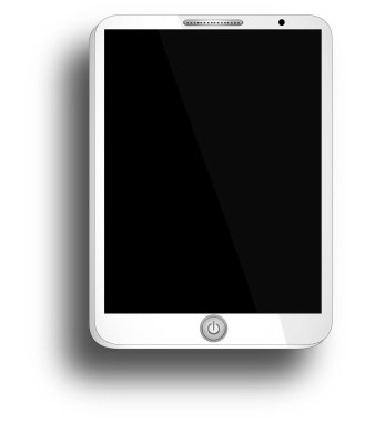 boş ekran ile tablet