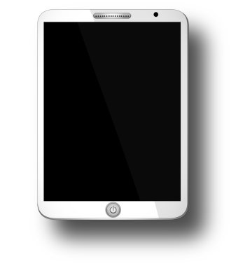 boş ekran ile tablet