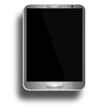 boş ekran ile tablet