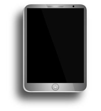 boş ekran ile tablet
