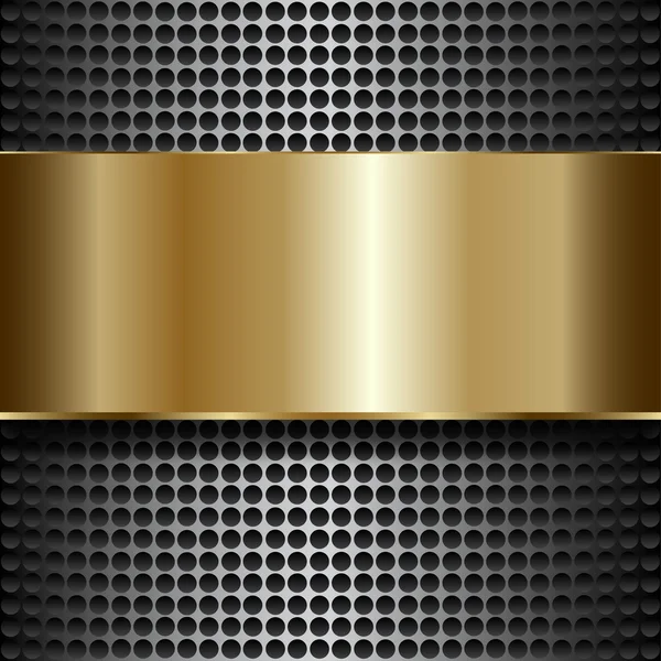 Metalen abstract vector achtergrond — Stockvector