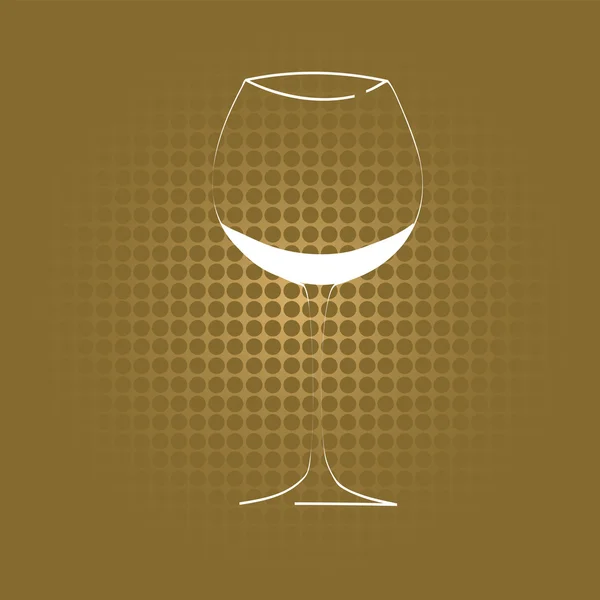 Wine glass — Stock Vector