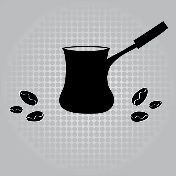 Fondo de café — Vector de stock