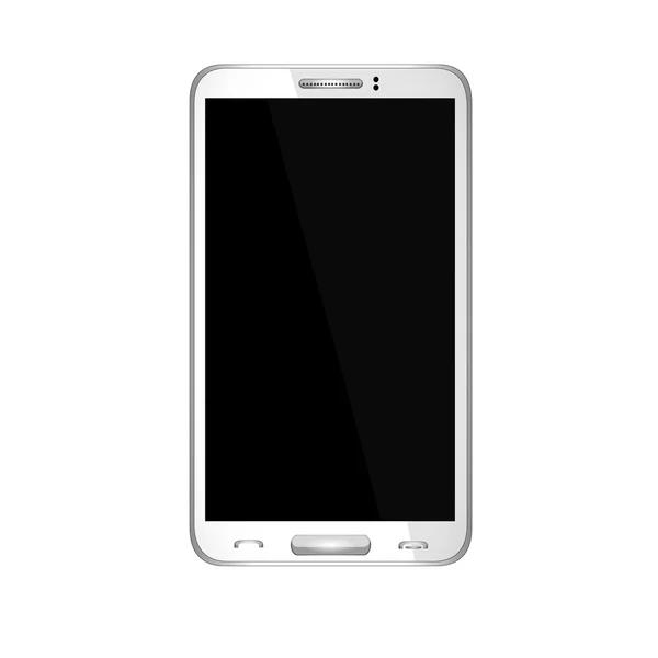 Smartphone, mobile phone isolated with blank screen Stock Vector Image